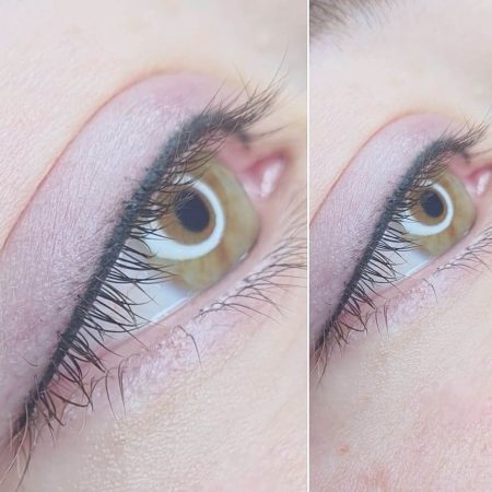 Enhanced Eyelash Lift and Tint