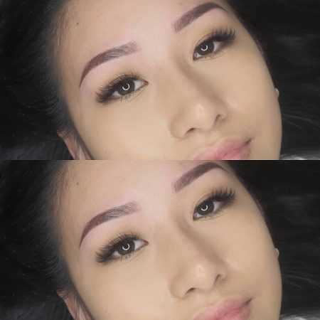 Applying Ombre Powder Brows