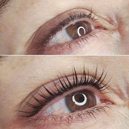 Lash Tint and Lift